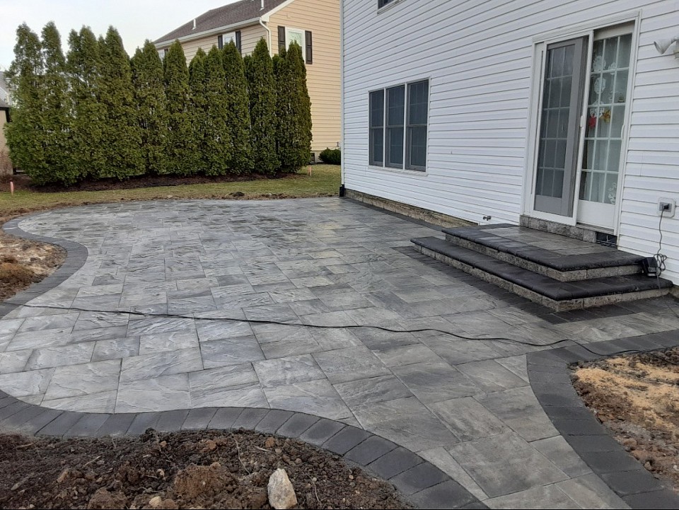 Paver patio
