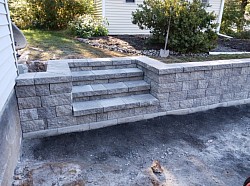 Step wall